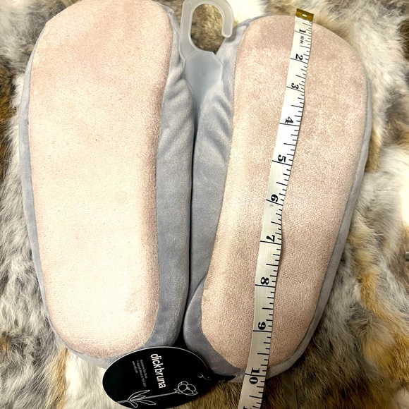 New Rare Childs Miffy Dick Bruna MiffySlippers Size 6-9 Gray Rabbit - Picture 9 of 9